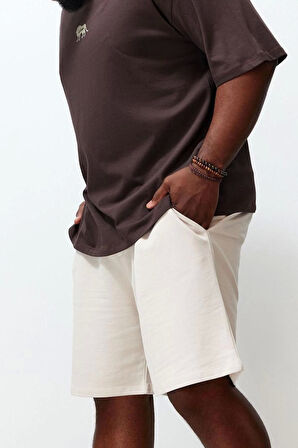 Yeni Sezon Oversize Pamuklu Bisiklet Yaka Kısa Kol Hayvan Desenli Desenli Günlük Büyük Beden T-Shirt