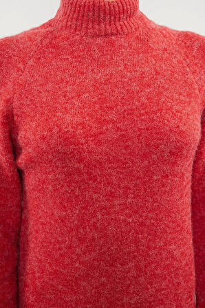 Yeni Regular Casual Günlük Tek Plaka Triko Dik Yaka Uzun Kol Shift Mini Boy Elbise