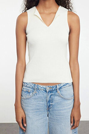 Kadın Moda Şık Regular V Yaka Slim İkili Triko Hırka