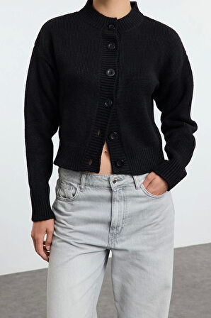 Kadın Moda Şık Regular Bisiklet Yaka Regular Yumuşak Dokulu 2li Paket Triko Hırka