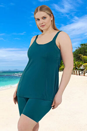 Konforlu Modern Büyük Beden Mayo Özgüvenli Stil Her Bedende Şıklık Plaj Kıyafeti