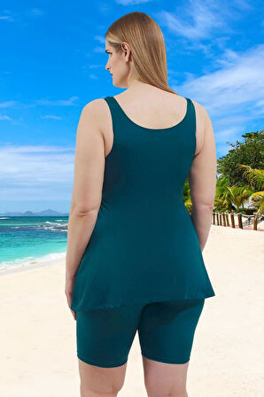 Konforlu Modern Büyük Beden Mayo Özgüvenli Stil Her Bedende Şıklık Plaj Kıyafeti