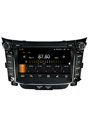 Hyundai I30 Tuşlu Android 12 Carplay Özellikli Navigasyon Multimedya Ekran 2gb Ram + 32gb Hdd