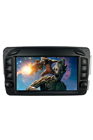 Mercedes C Class C200 (W203-W209) Android 12 Carplay Özellikli Navigasyon Multimedya Ekran 2gb Ram