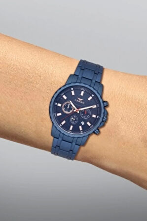 Lacivert Çelik Kordon Erkek Kol Saati FM11167A-H