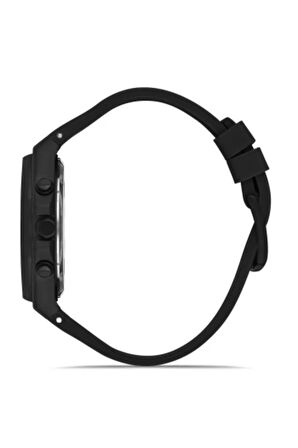 Siyah Silikon Kordon Erkek Kol Saati FM11307D-G