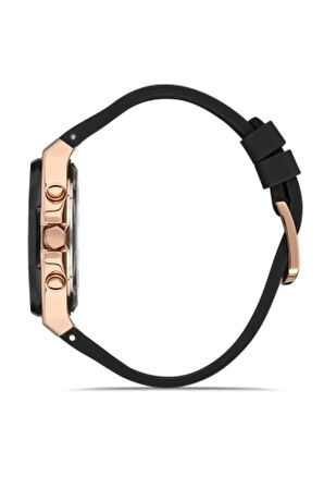 Siyah Silikon Kordon Erkek Kol Saati FM11307D-G