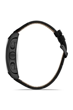 Siyah Deri Kordon Erkek Kol Saati FM11447B-J2