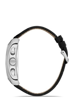 Siyah Deri Kordon Erkek Kol Saati FM11447B-J2