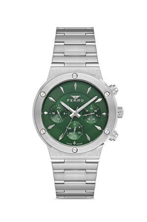 Gümüş Çelik Kordon Erkek Kol Saati FM11521AWT-A6