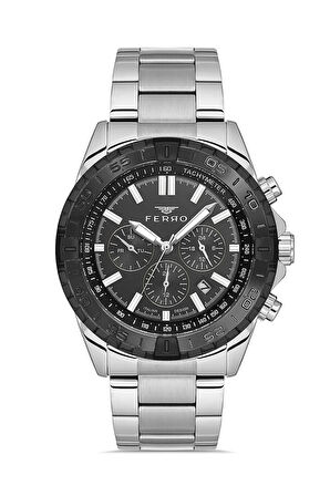 Gümüş Çelik Kordon Erkek Kol Saati FM11541AWT-L3