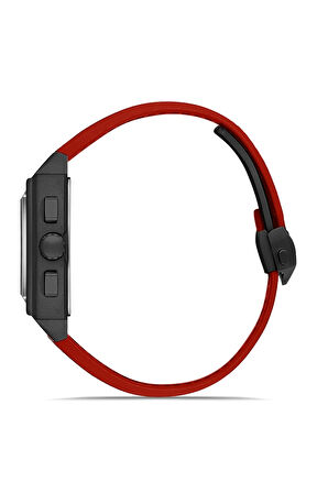 Siyah Silikon Kordon Erkek Kol Saati FM11553DWT-J2