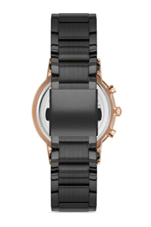 Siyah Çelik Kordon Erkek Kol Saati Fm31151a-r