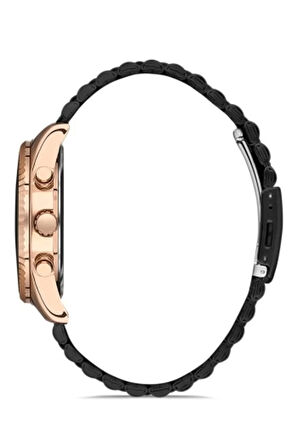 Siyah Çelik Kordon Erkek Kol Saati FM31187A-G