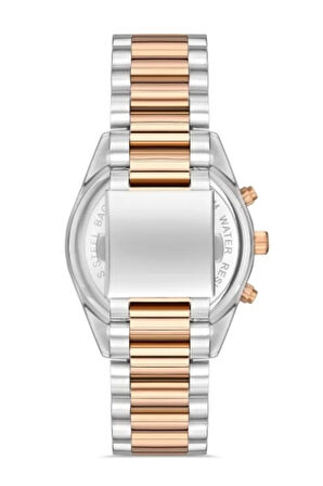 Sarı ve Gümüş Çelik Kordon Erkek Kol Saati FM31289A-D2