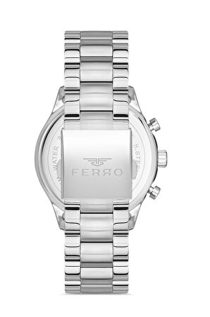 Gümüş Çelik Kordon Erkek Kol Saati Fm31309a-e3