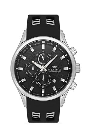 Lacivert Silikon Kordon Erkek Kol Saati FM31354D-L