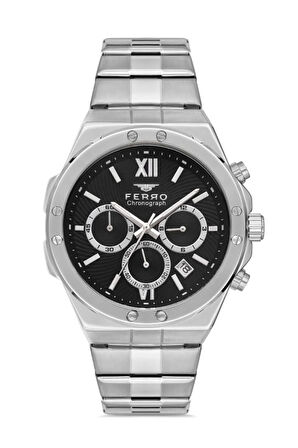 Gümüş Çelik Kordon Erkek Kol Saati FM31356A-A2