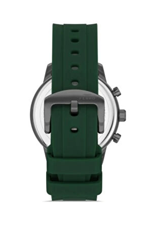 Yeşil Silikon Kordon Erkek Kol Saati FM31360D-ZJ2