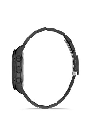 Siyah Çelik Kordon Erkek Kol Saati FM11382A-G