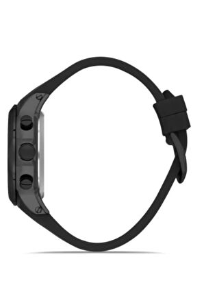 Siyah Silikon Kordon Erkek Kol Saati FM31402D-G