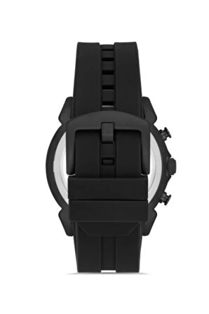Siyah Silikon Kordon Erkek Kol Saati FM31402D-G