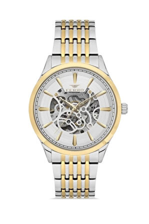 Gumus Çelik Kordon Erkek Kol Saati FM31440A-A