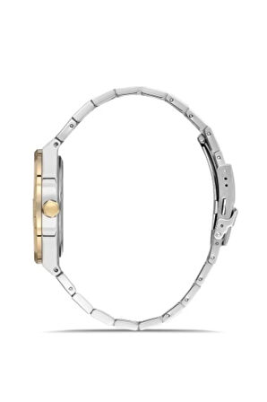 Sarı ve Gümüş Çelik Kordon Erkek Kol Saati FM40122A-D6