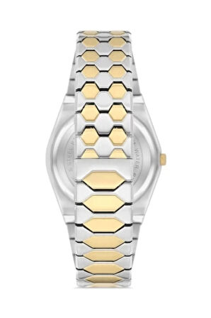 Sarı ve Gümüş Çelik Kordon Erkek Kol Saati FM40133A-D6