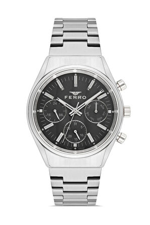 Gümüş Çelik Kordon Erkek Kol Saati FM43011A-D3