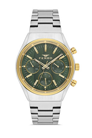 Gümüş Çelik Kordon Erkek Kol Saati FM43011A-D3