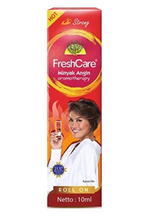 FreshCare Minyak Angin Hot and Strong Aromaterapi Roll On