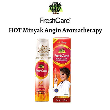 FreshCare Minyak Angin Hot and Strong Aromaterapi Roll On