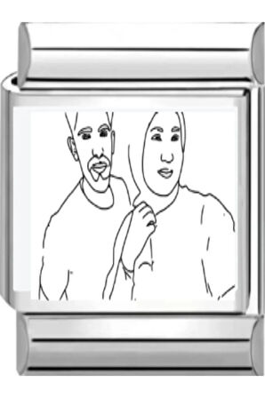 İtalyan Çelik Charm Renkli Fotoğraf Baskılı 1 Adet Charm Türkiye De Ilk Fmaccesories Farkıyla