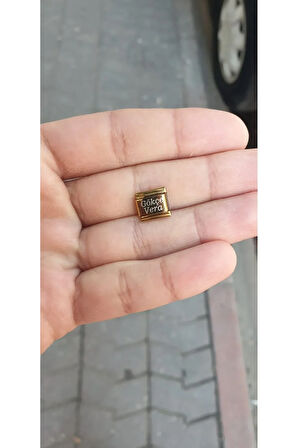 Nomimation Charm Gold Renk Nomi Charm Çelik 9mm Istediğini Yazdır