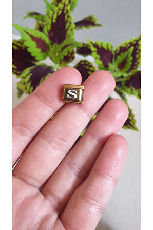 Nomimation Charm Gold Renk Nomi Charm Çelik 9mm Istediğini Yazdır
