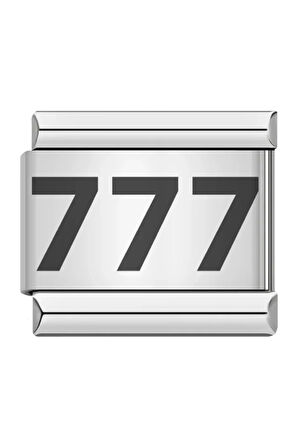 777 Şans Getiren Italyan Charm 9 Mm