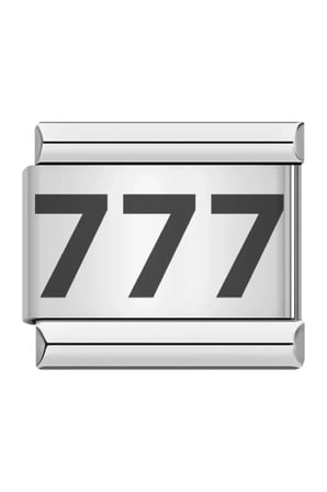 777 Şans Getiren Italyan Charm 9 Mm