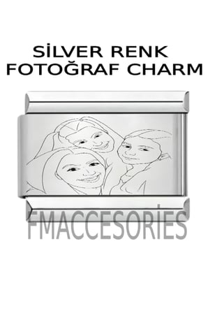 İtalyan Çelik Bileklik Charmı Fotoğraf Baskılı Charm 1 Adet İstediğiniz Fotoğraf Charma Yapılır