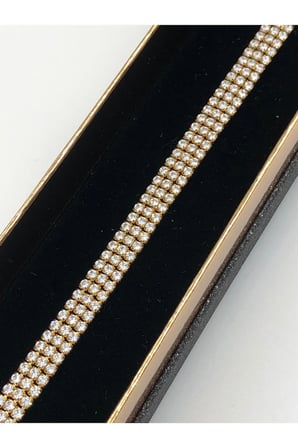Çelik Kadın Bileklik Altın Renk Xuping Şıklığın Tamamlayıcısı! 14 K Gold Renk 17+2 Cm kutulu Renk Atmaz