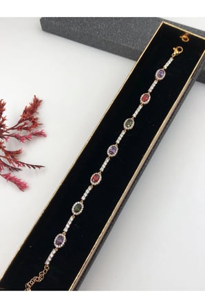 Çelik Kadın Bileklik Xuping Her Kombine Uygun! Rose Bakır Renk 17+2 Cm kutulu Renk Atmaz