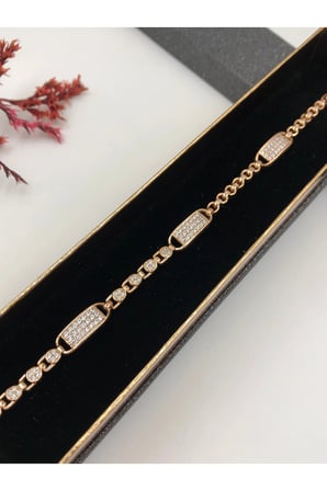 Şıklığın Tamamlayıcısı! Xuping Kadın Bileklik Gümüş Silver Renk 19 Cm kutulu Renk Atmaz
