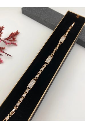 Şıklığın Tamamlayıcısı! Xuping Kadın Bileklik Gümüş Silver Renk 19 Cm kutulu Renk Atmaz
