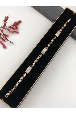 Şıklığın Tamamlayıcısı! Xuping Kadın Bileklik Gümüş Silver Renk 19 Cm kutulu Renk Atmaz