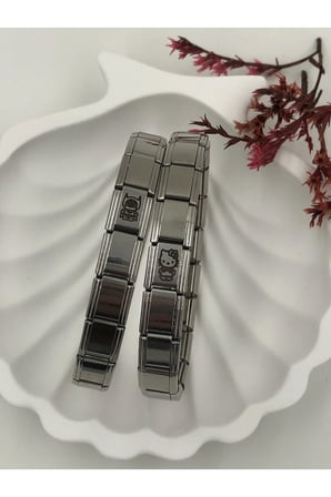Batman Ve Hello Kitty Italyan Charm Çelik Çift Bilekliği KUTULU HEDİYE NOTU YAZILIR 2 ADET