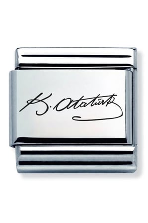 ÇELİK KEMAL ATATÜRK İMZALI CHARM