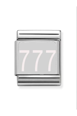 İTALYAN CHARM BİLEKLİK UĞURLU ŞANS SAYILAR SEKANS SAYILAR ÇELİ 1 MM MİNİMAL RENK GARANTİLİ.
