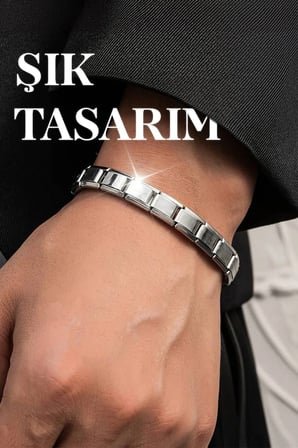 İtalyan Charm Suya Dayanıklı Çelik Esneyen Paslanmaz Şık Hediyelik  Kararmaz Bileklik