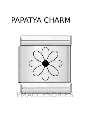 İTALYAN BİLEKLİK  CHARM ÇELİK 1 CM 9 MM