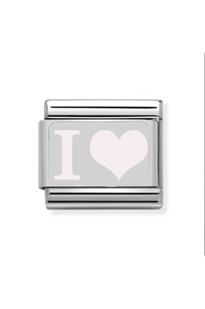 İTALYAN BİLEKLİK KALP CHARM  ÇELİK 1 CM 9 MM [LÜTFEN GÖRSELDEKİ AÇIKLAMAYI OKUYUNUZ] fmaccesories